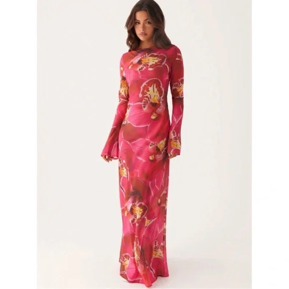 Peppermayo Floral Long Sleeve Maxi Dress - Picture 11 of 15
